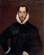 GRECO, El Portrait of a Gentleman from the Casa de Leiva china oil painting reproduction